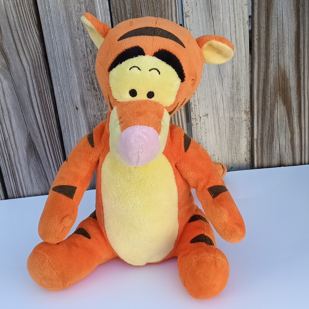 TIGGER 12in. Plush Disney Winnie the pooh tigger soft toy stuffed animal doll